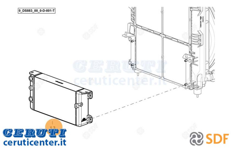 Ölkühler - Original SDF - 0.027.5839.3