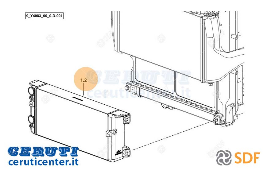Ölkühler - Original SDF - 0.021.8607.3
