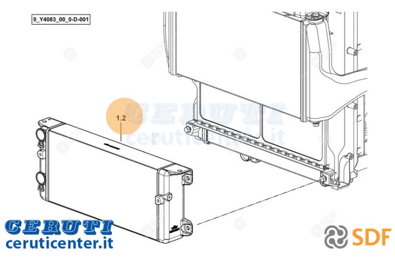 Ölkühler - Original SDF - 0.021.8607.3