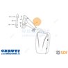 Specchio Retrovisore Completo - Originale SDF - 0.021.9230.4