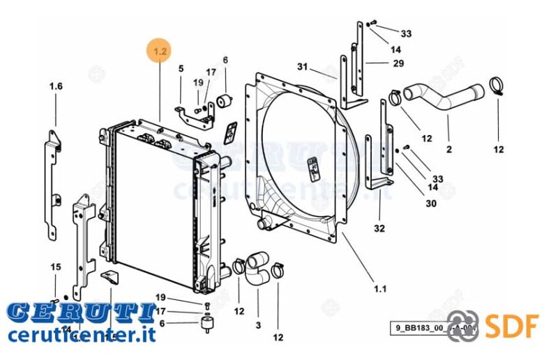 Water Cooler - Original SDF - 0.021.4278.4