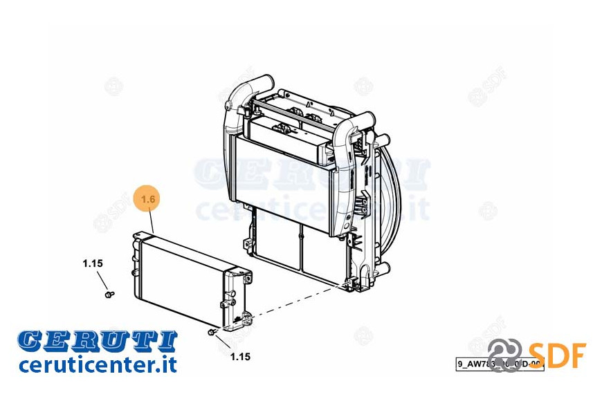 Ölkühler - Original SDF - 0.021.2690.3