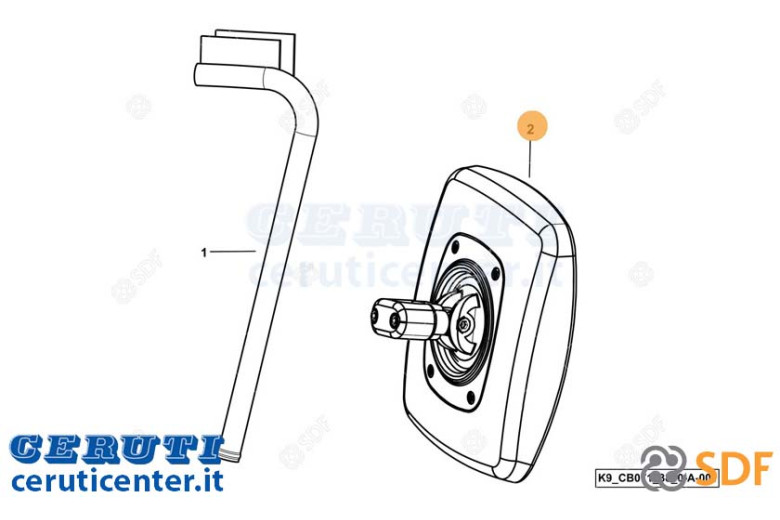 Miroir - SDF Original - 0.020.1264.4