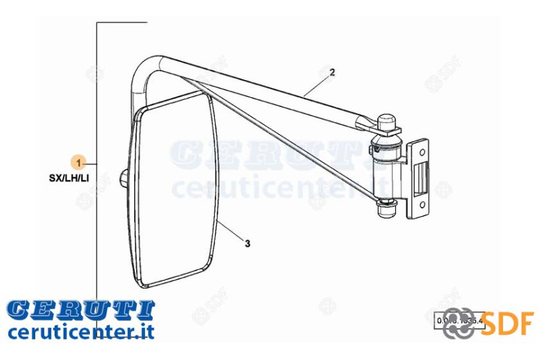 Miroir Miroir plein - SDF Original - 0.018.1935.4