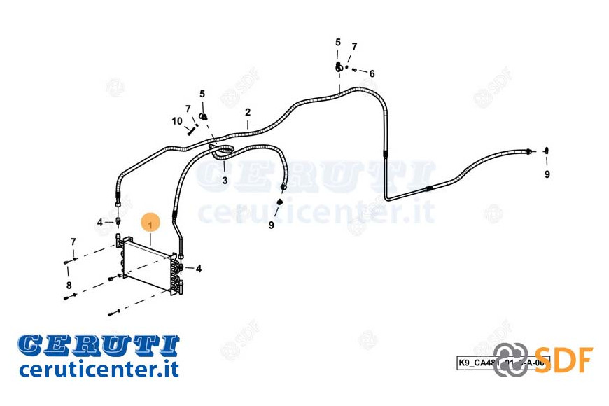 Ölkühler - Original SDF - 0.018.8033.4