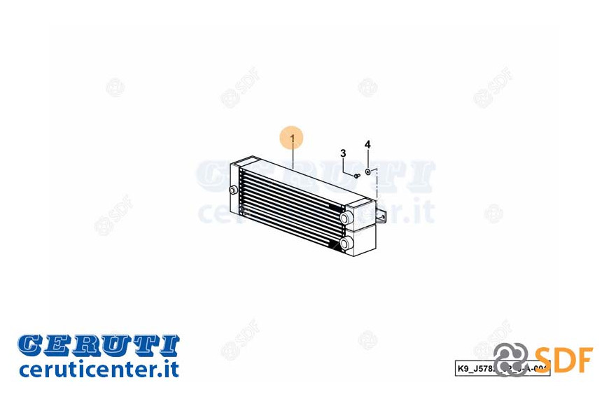 Ölkühler - Original SDF - 0.016.6720.2