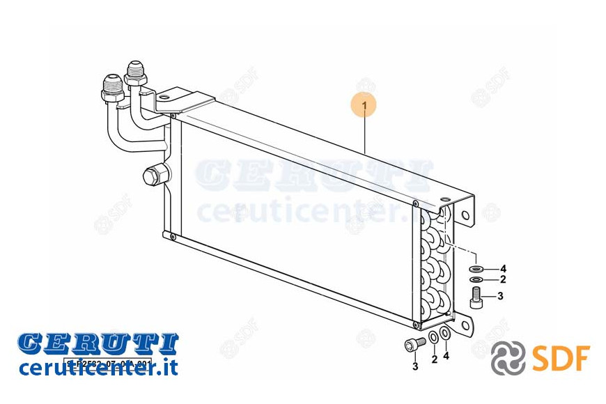 Ölkühler - Original SDF - 0.016.2324.3