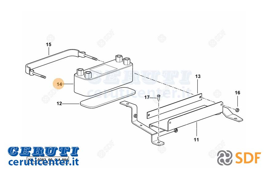 Ölkühler - Original SDF - 0.016.0872.0
