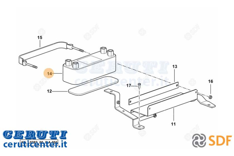 Ölkühler - Original SDF - 0.016.0872.0