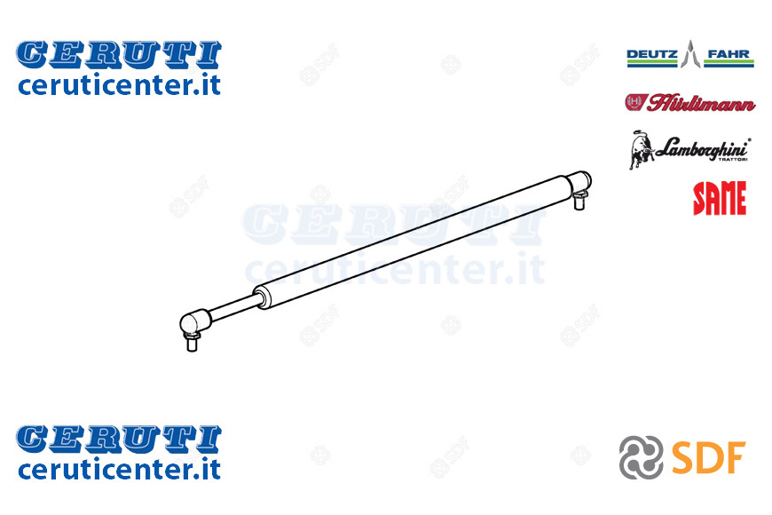 Molla A Gas - Originale SDF - 0.015.7578.4