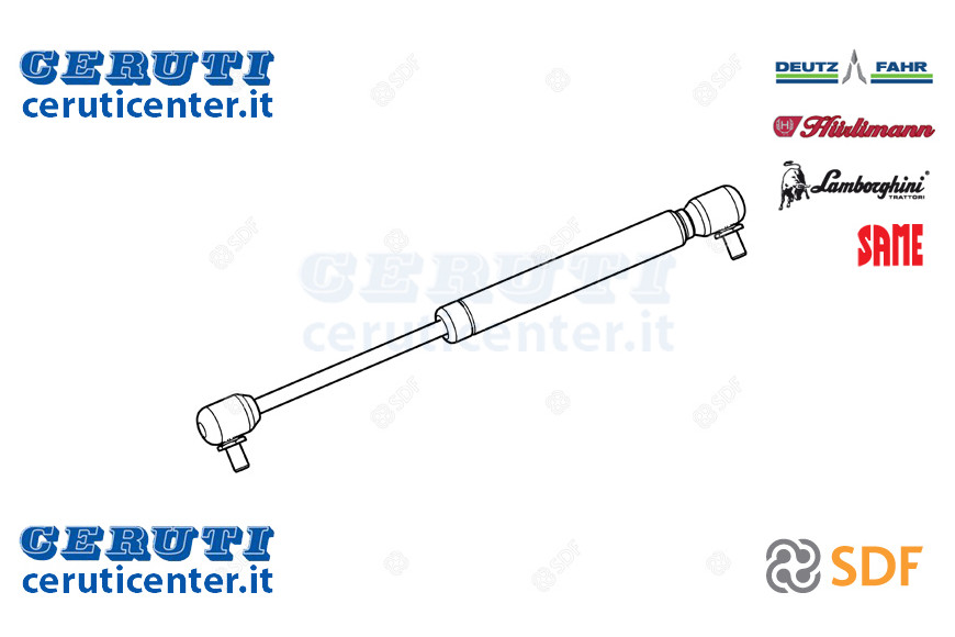 Molla A Gas - Originale SDF - 0.016.1205.4