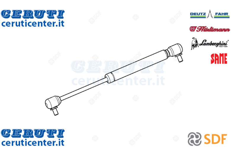 Molla A Gas - Originale SDF - 0.016.1205.4