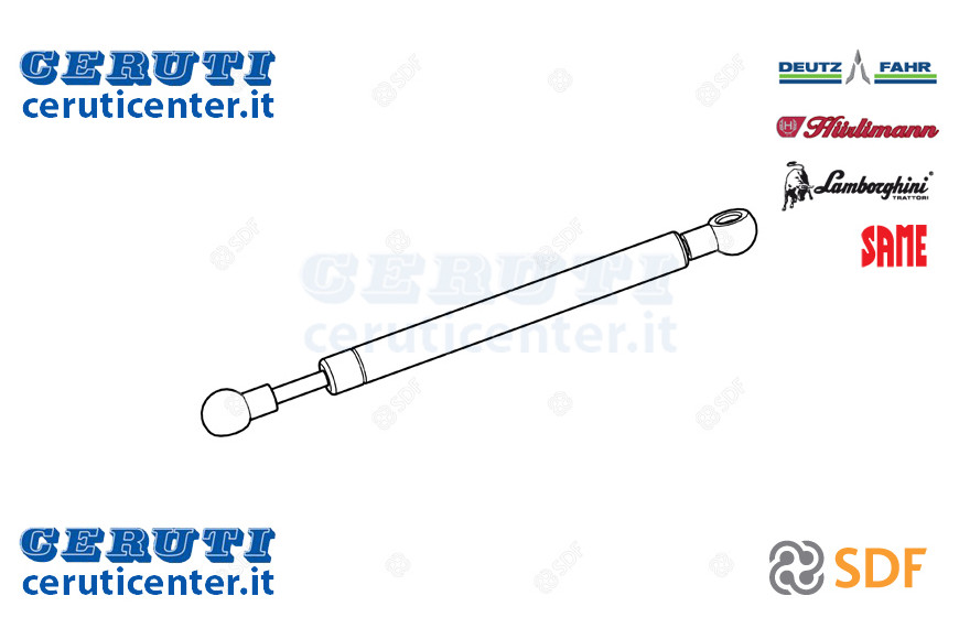 Molla A Gas - Originale SDF - 0.016.4778.4