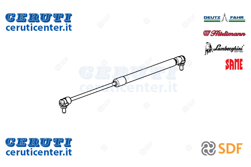 Molla A Gas - Originale SDF - 0.034.4817.0