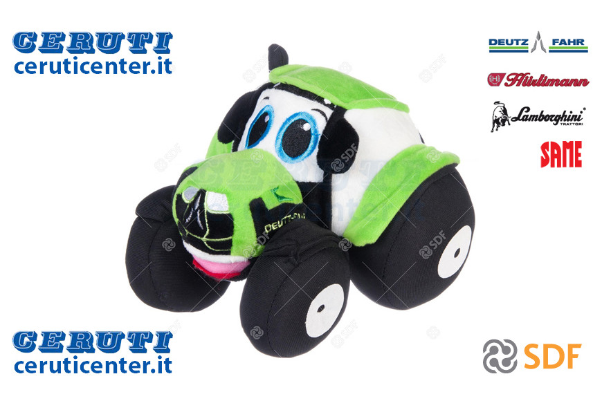 Peluche Trattore Deutz-Fahr Serie 6 - Originale SDF - M03D069