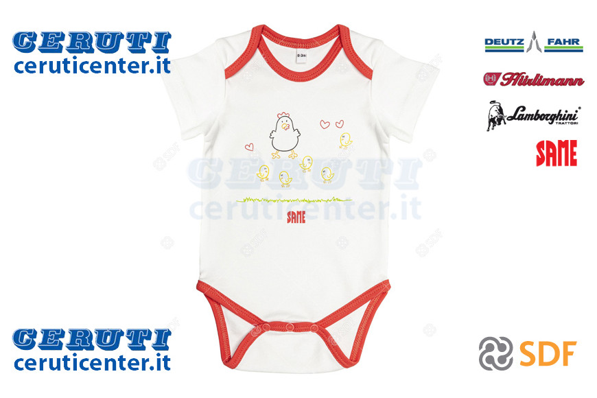 Body Maniche Corte Neonato - Originale SDF - M03S036