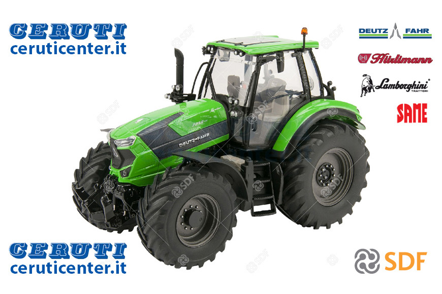 Modellino Deutz-Fahr 7250 Ttv Agrotron - Originale SDF - M09D103