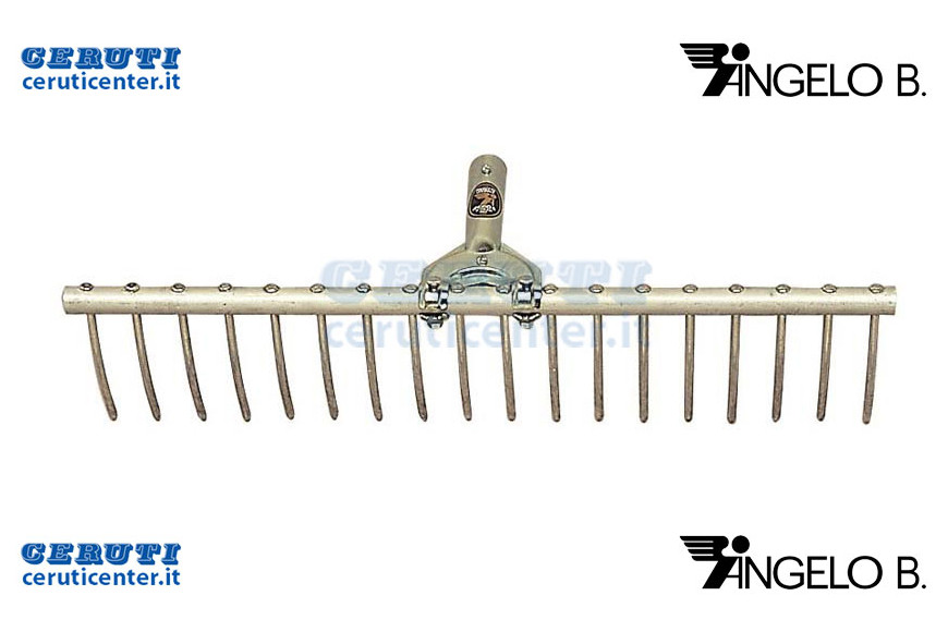 Rastrello Fieno Alluminio 18 Denti