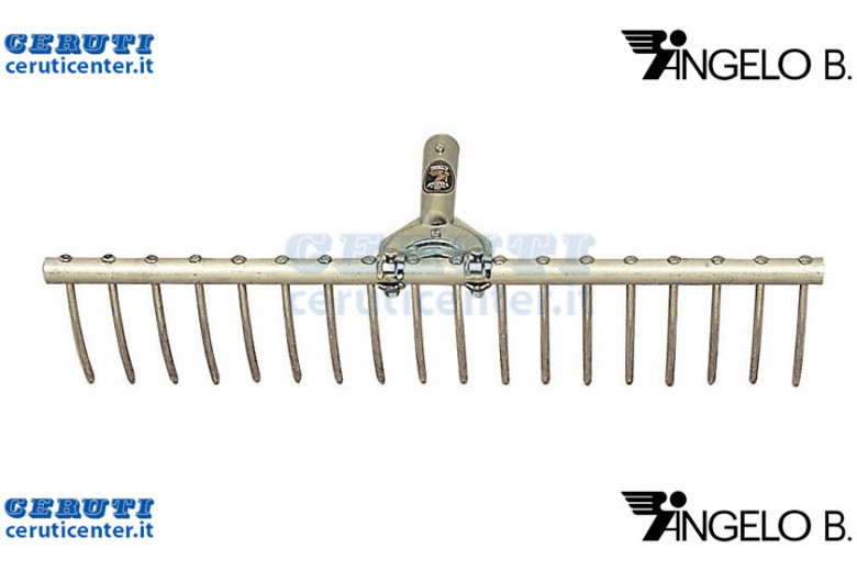 Rastrello Fieno Alluminio 18 Denti