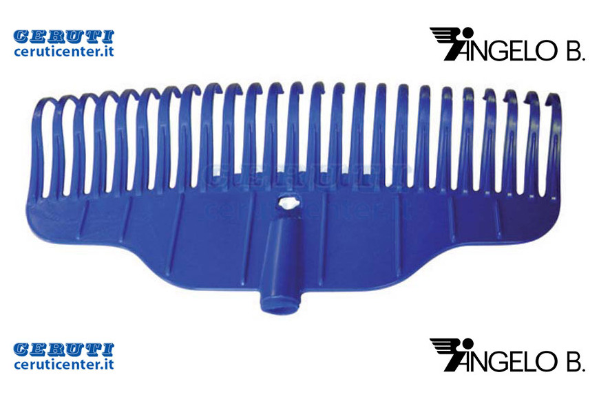 Scopa Giardino Nylon Blu