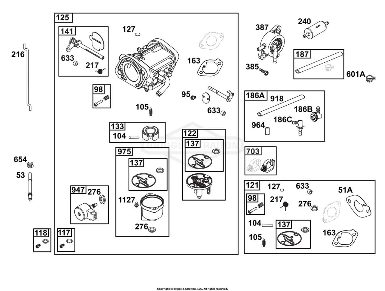 Carburetor and Fuel Supply Group