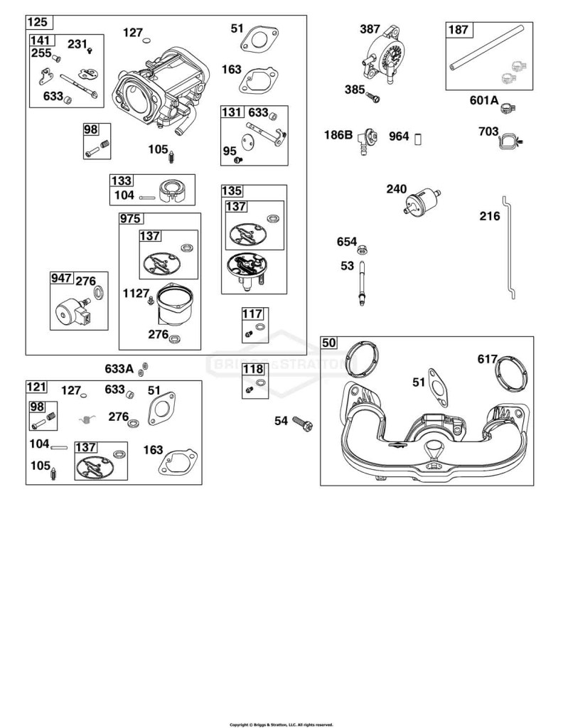 Carburetor and Fuel Supply Group