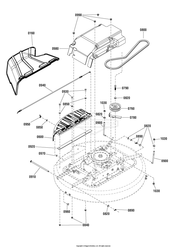 33 Mower Deck - Housing Group (7503103)