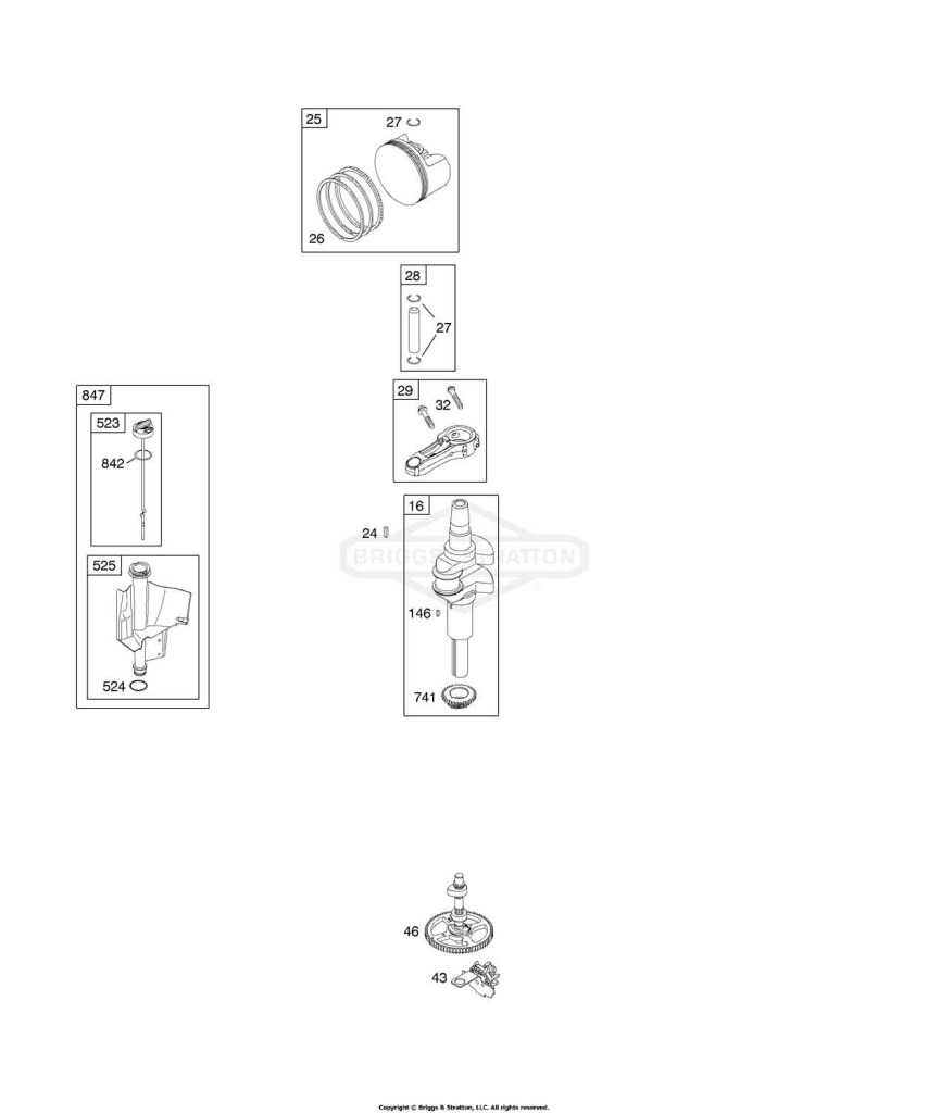 Camshaft, Crankshaft, Lubrication, Piston