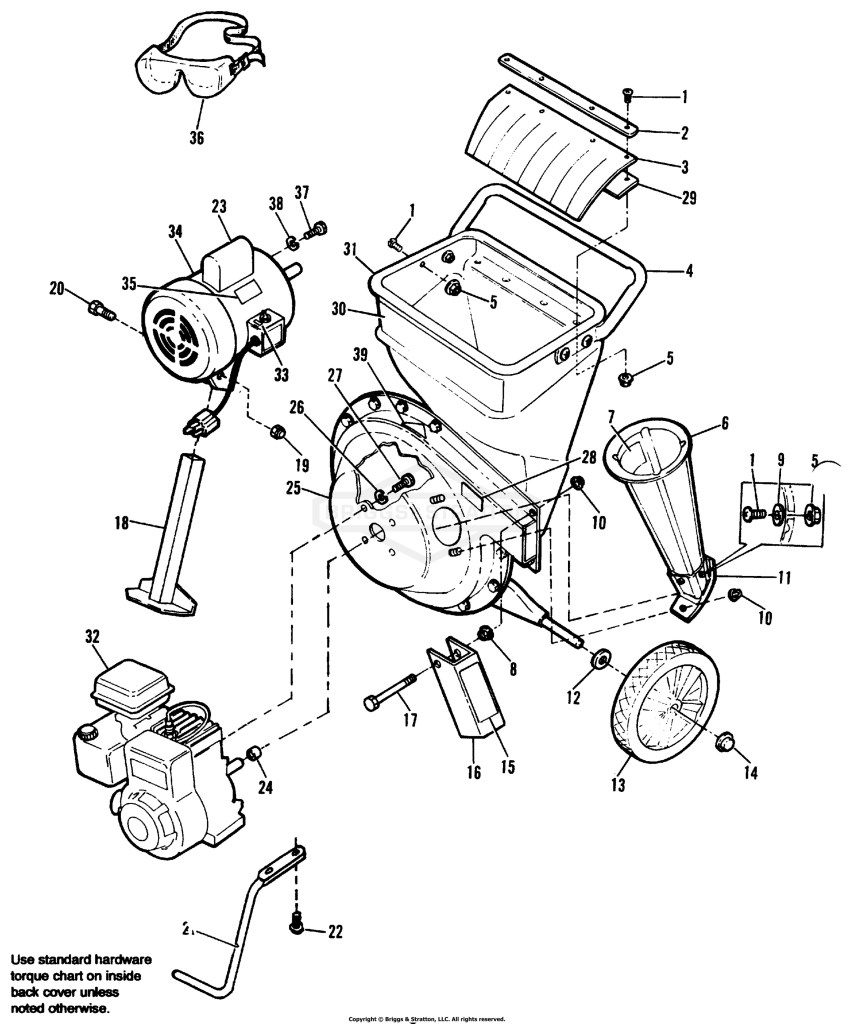Hopper & Engine/Motor Group - 2/10, 3/10 & 5/10