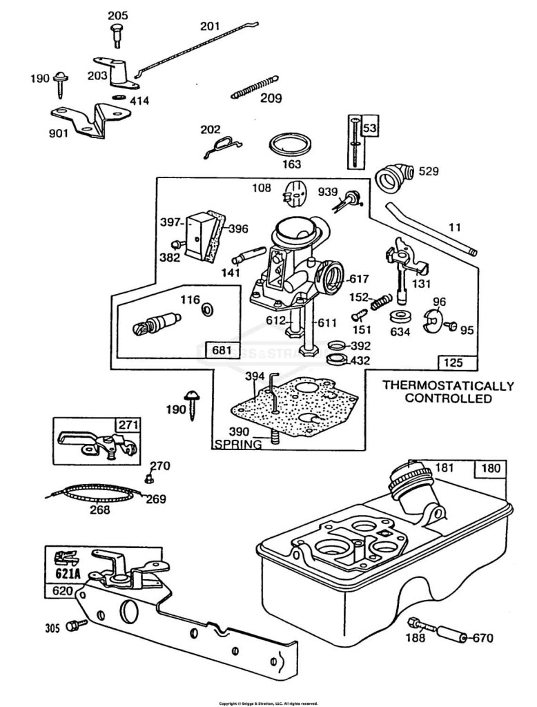 Carburetor & Fuel Tank Assy