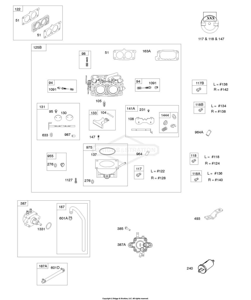 Carburetor (Non Solenoid), Fuel Supply
