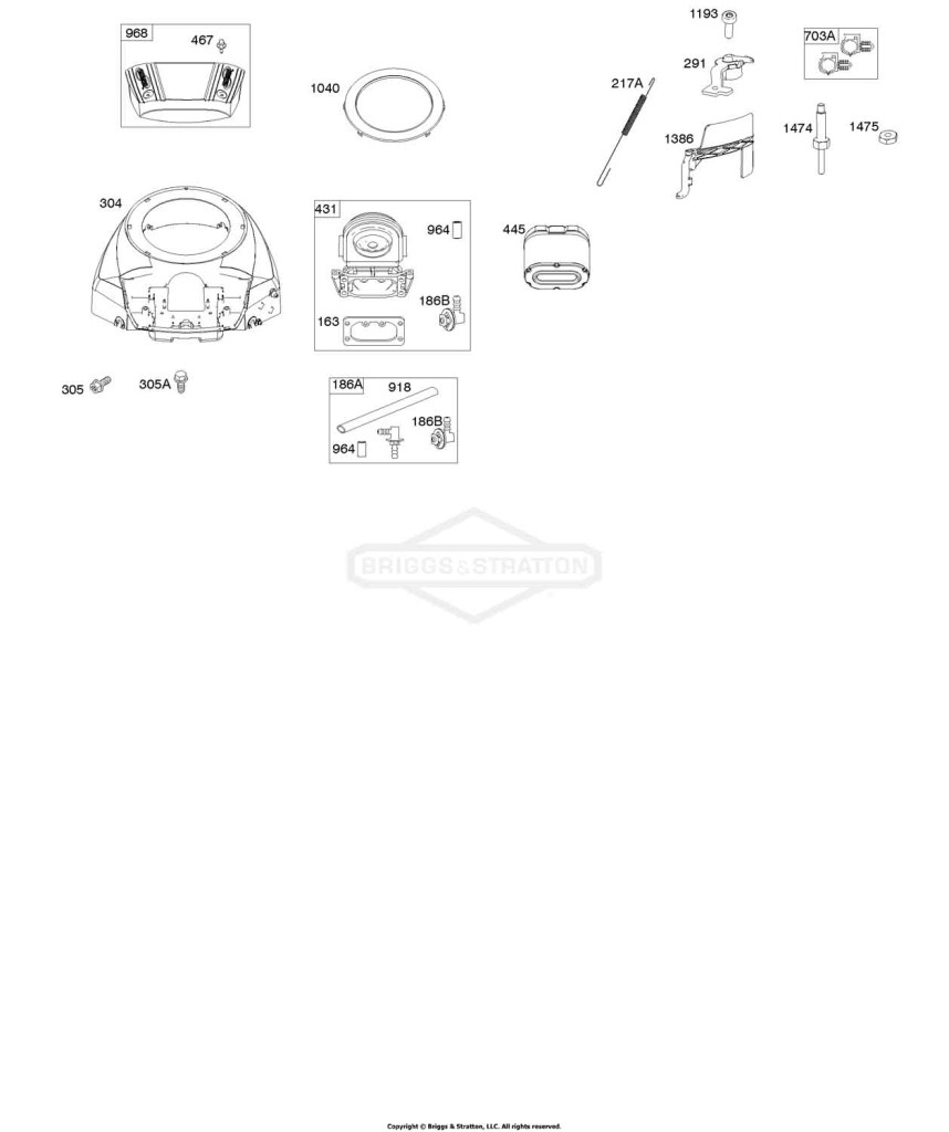 Blower Housing, Air Cleaner