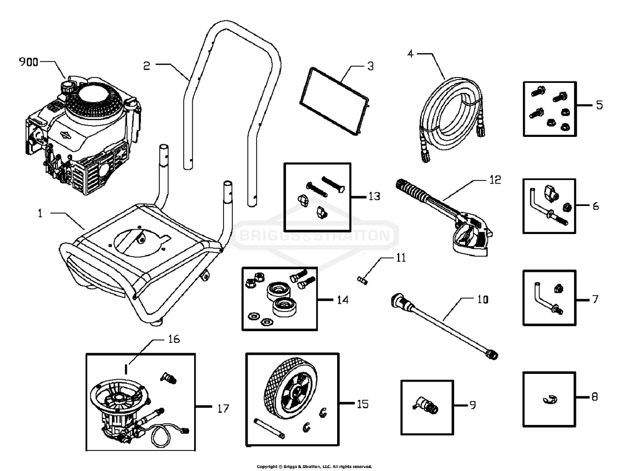PRESSURE WASHER MAIN UNIT