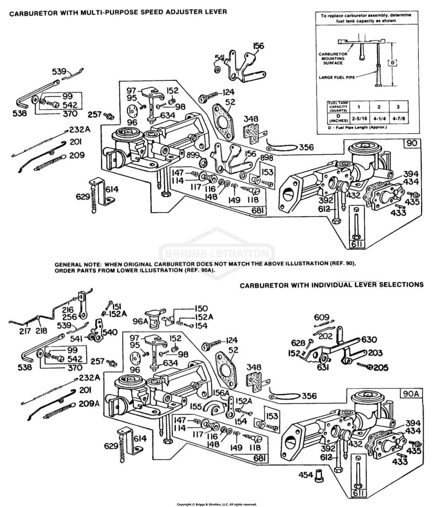 (2) Side Pull Carburetors
