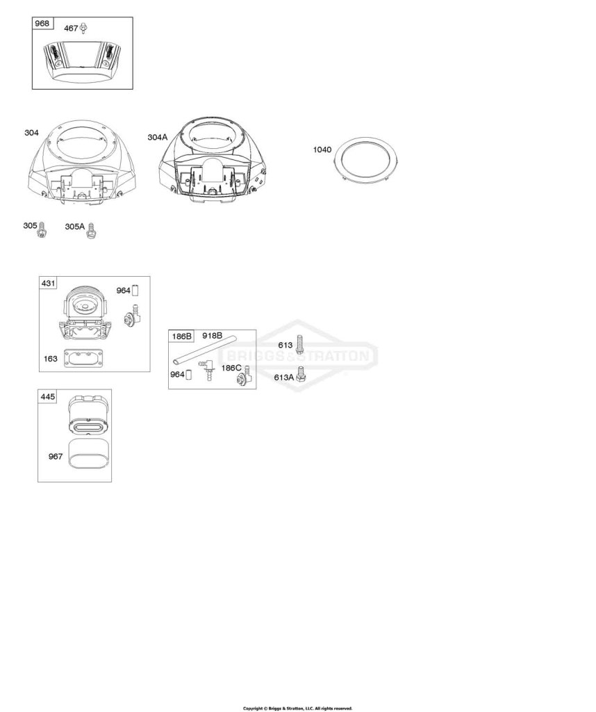 Blower Housing, Air Cleaner
