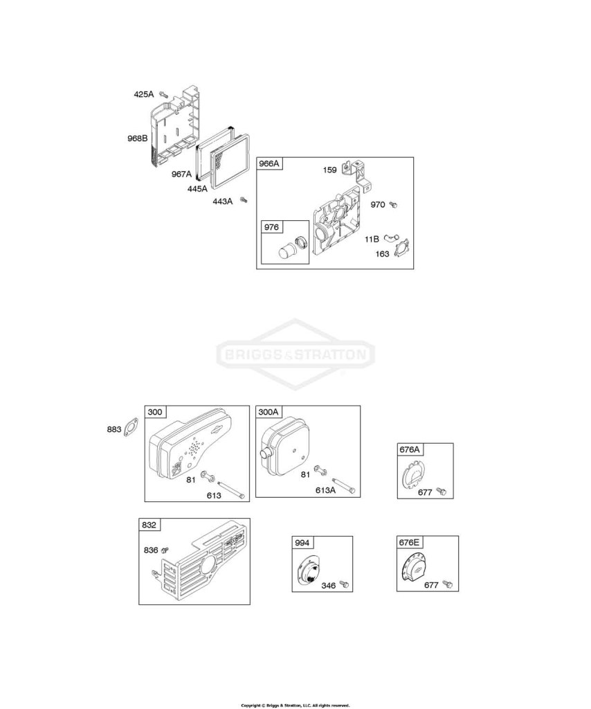 Air Cleaner, Exhaust System
