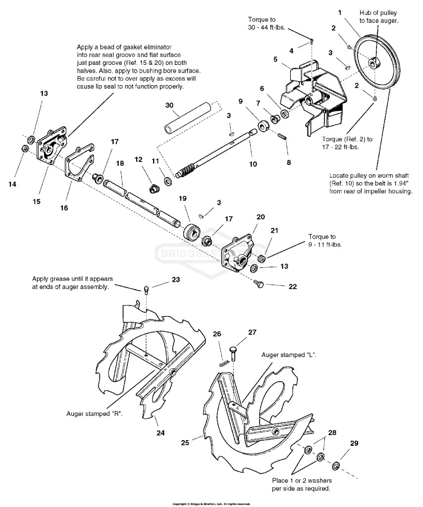 Auger and Impeller Group - 24
