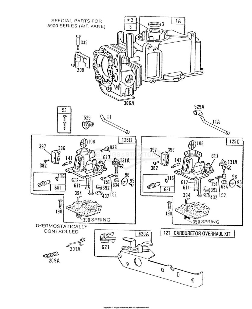 5900 Series Special Parts