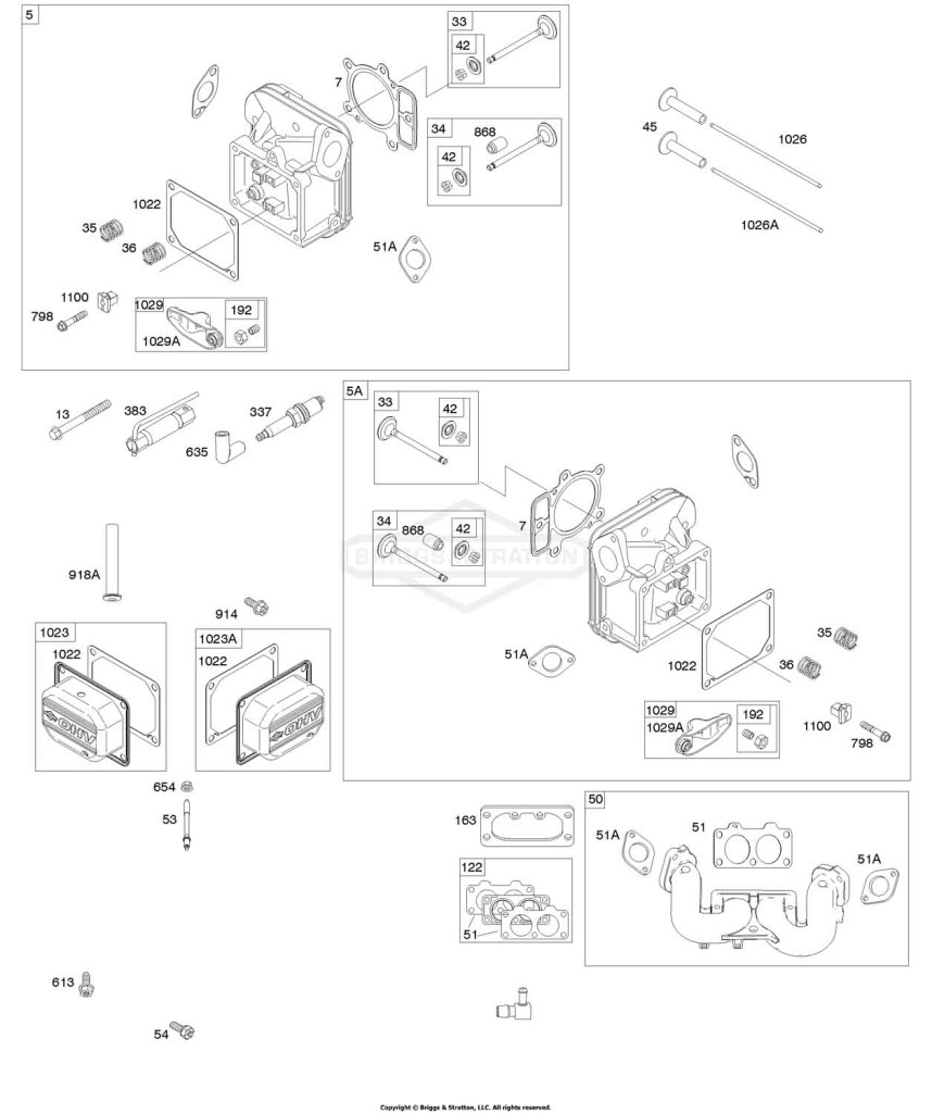 Cylinder Head, Rocker Arm Cover, Intake Manifold