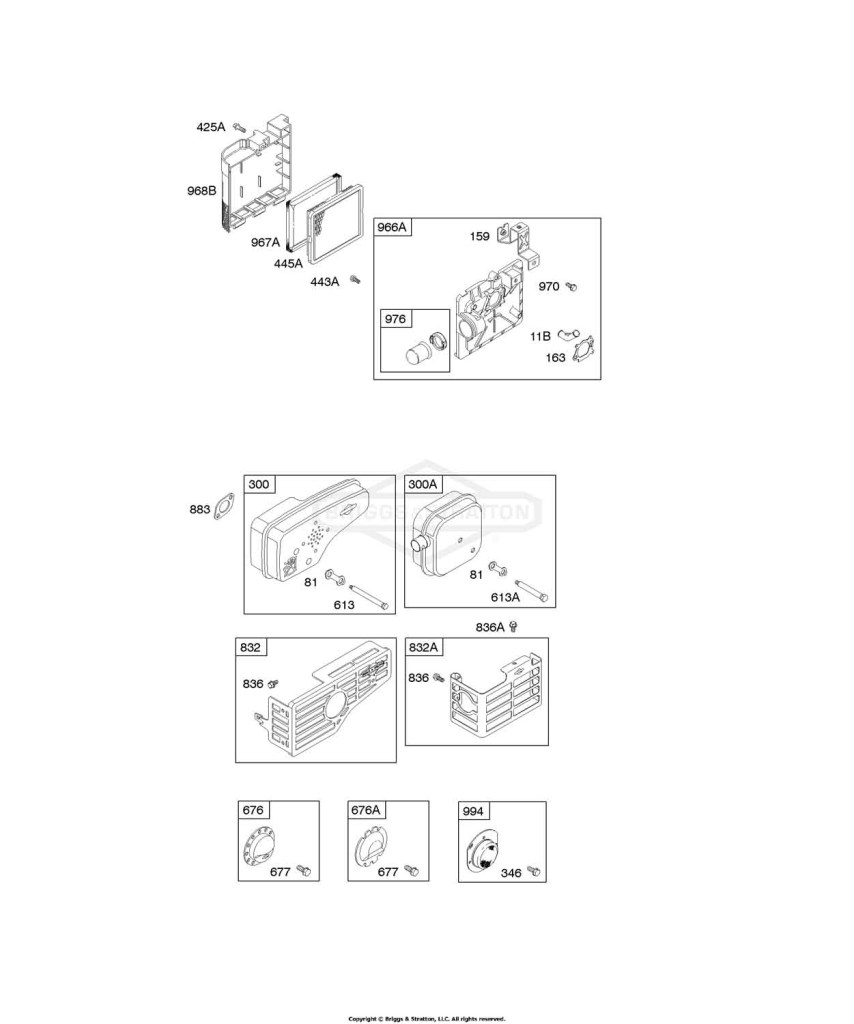 Air Cleaner, Exhaust System