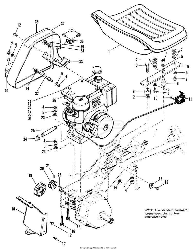 Engine & Seat Group