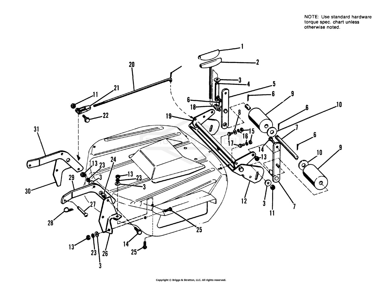 24 Mower Controls & Misc. Group