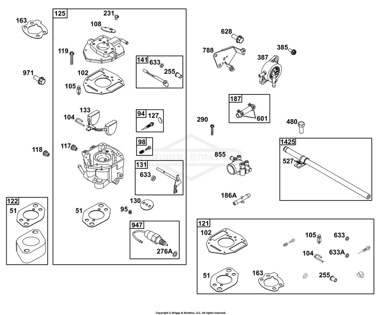 Carburetor and Fuel Supply Group