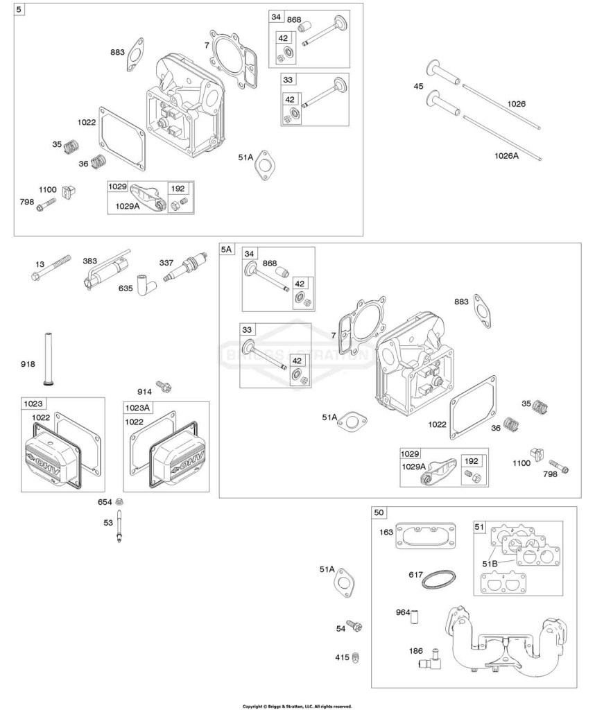 Cylinder Head, Rocker Arm Cover, Intake Manifold