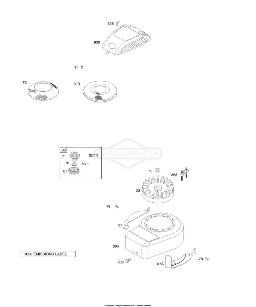 Blower Housing/Shrouds, Flywheel