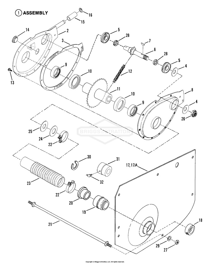Chain Case, LH Fender