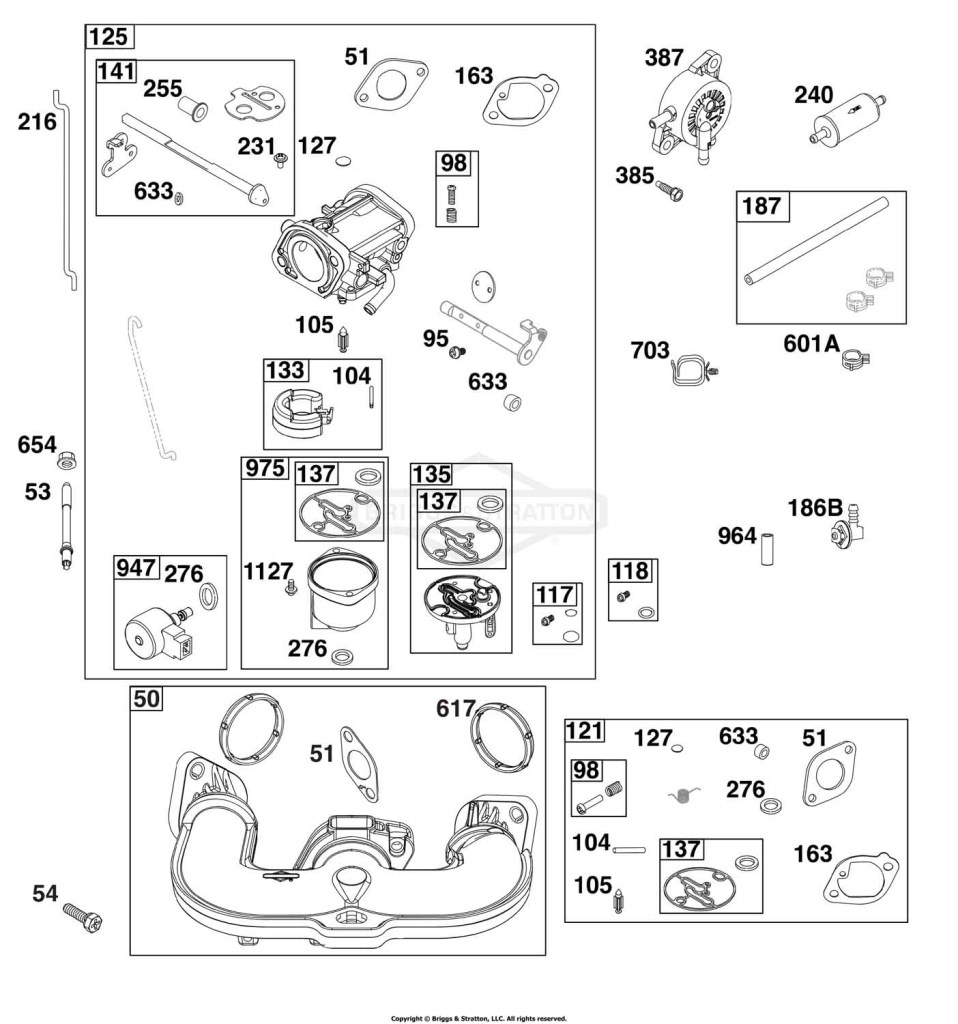 Carburetor and Fuel Supply Group