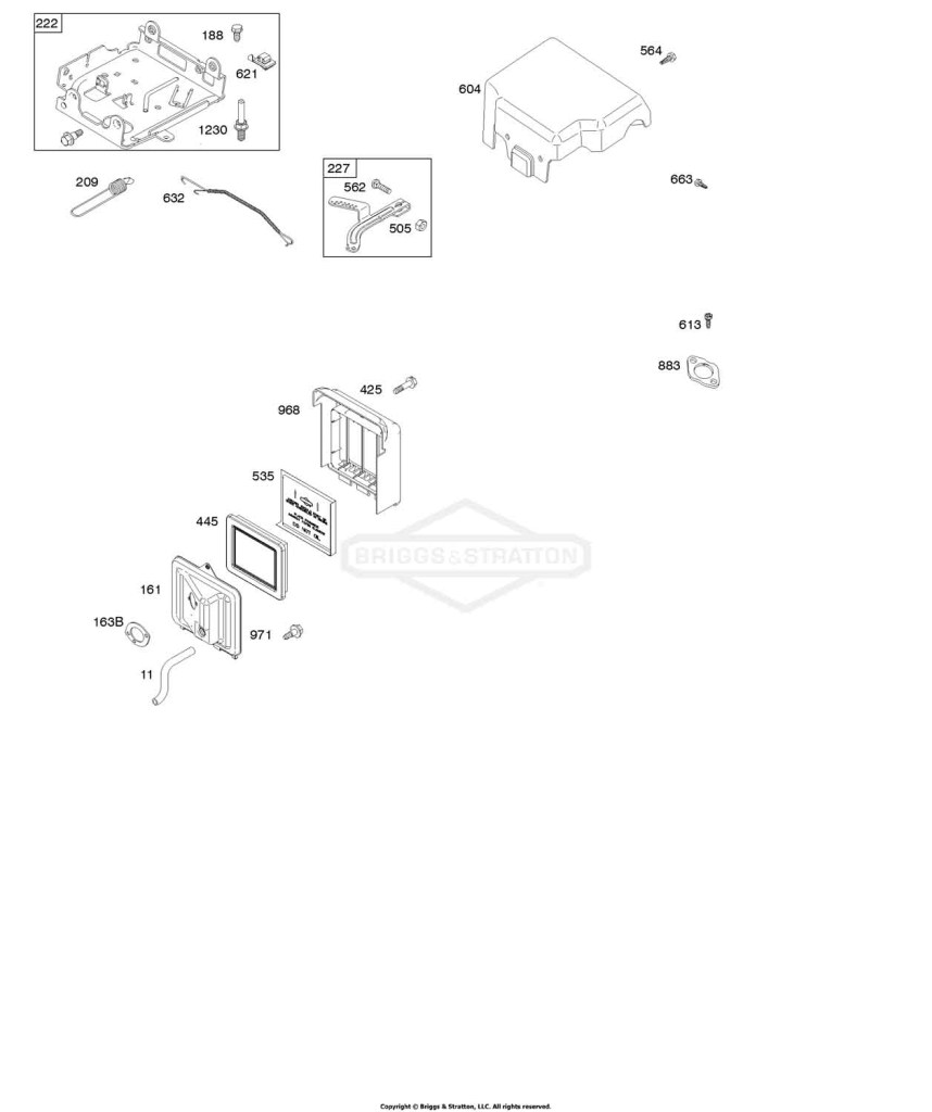 Control Bracket, Air Cleaner