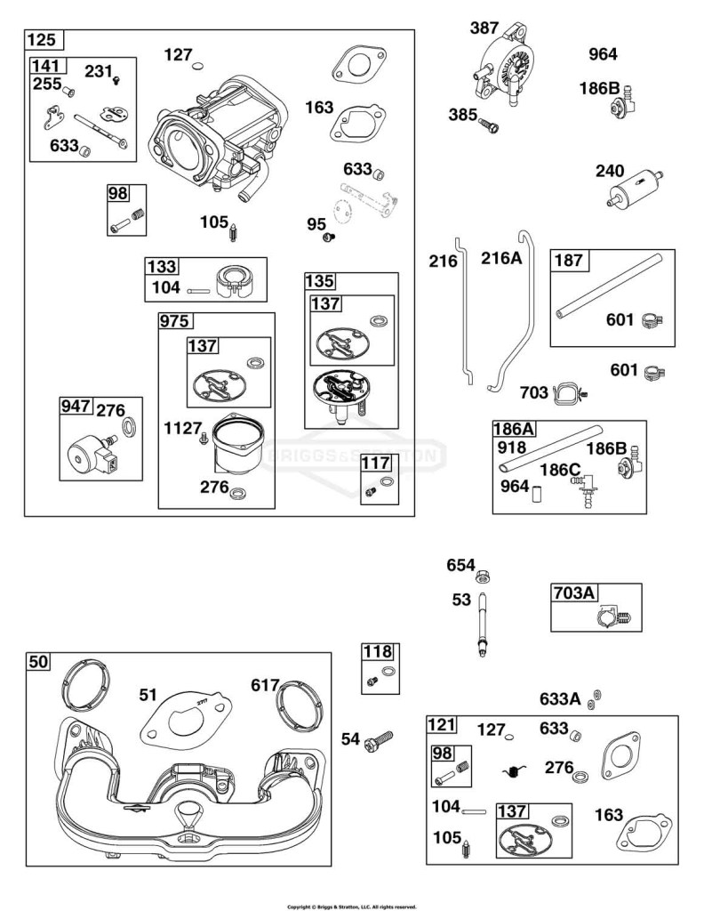 Carburetor and Fuel Supply Group