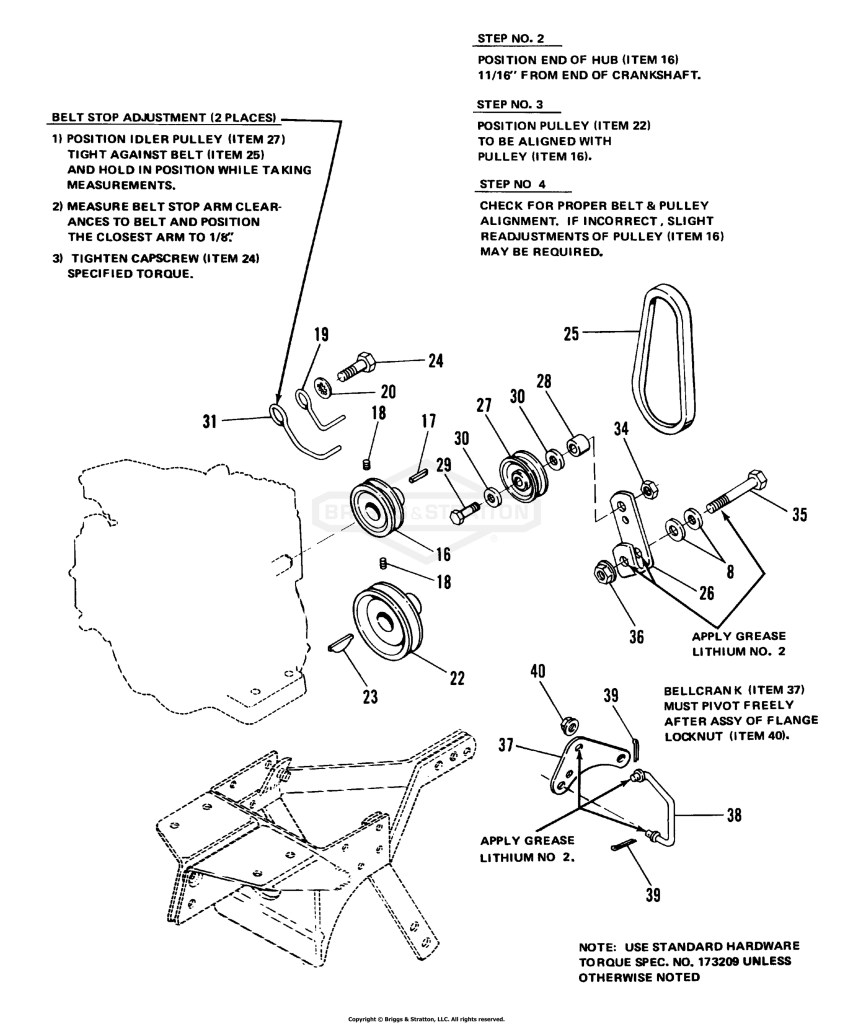 Frame, Engine & Drive Group (1003) - Diagram 2
